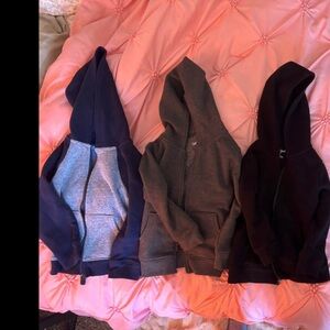 Cat & Jack Kids Jackets in Blue, Gray, and Dark Red